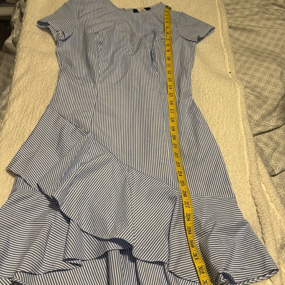 B. Darlin Pinstriped Dress Size 5/6 - Picture 7 of 7